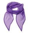 PR740 Premier 'Colours' Chiffon Scarf Rich Violet colour image